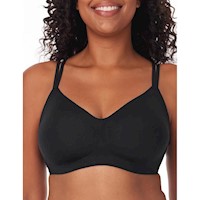 Momcozy brasier deportivo sin costuras, cómodo, Small | Negro